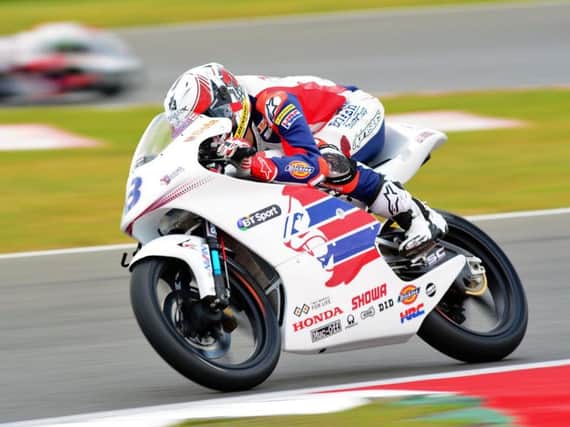 Thomas Strudwick in action at Snetterton. Picture by Colin Hill
