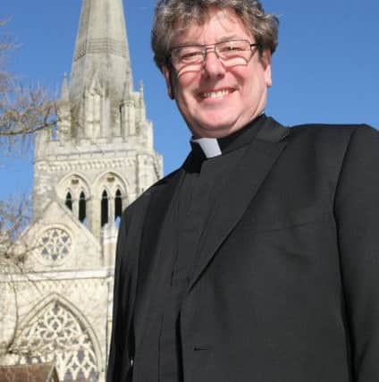 The Dean of Chichester Stephen Waine. Photo by Derek Martin Photography. SUS-180216-171012008