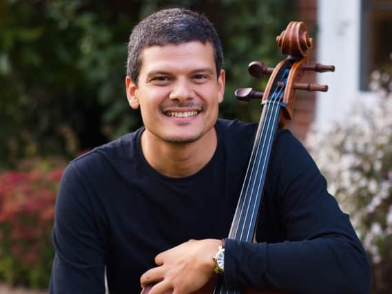 cellist Pavlos Carvalho
