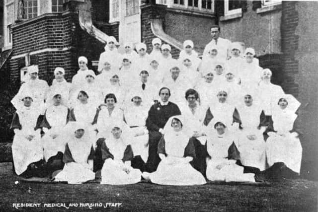 Medical staff at the Royal East Sussex Hospital
