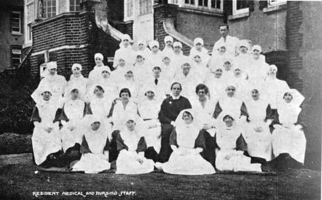 Medical staff at the Royal East Sussex Hospital