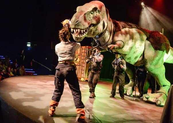 Dinosaur World Live. Picture by Robert Day