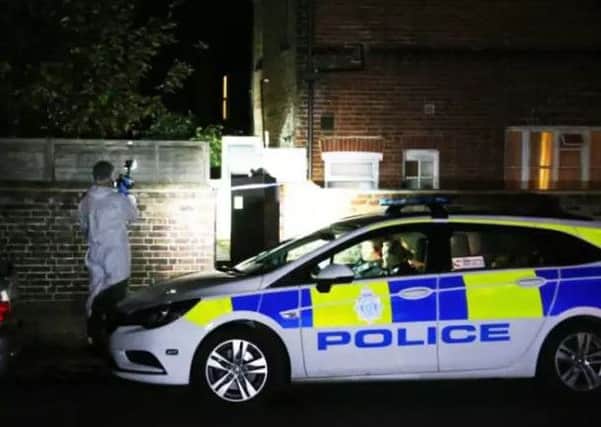 The scene of the Stephen Frith murder investigation in Tarring Road, West Worthing, last year. Picture: Eddie Mitchell