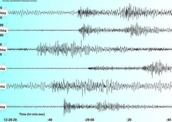 Two more tremors have been recorded in Newdigate (Image: British Geological Survey)