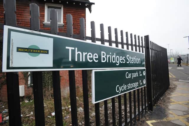 Three Bridges Railway Station (Pic by Jon Rigby)