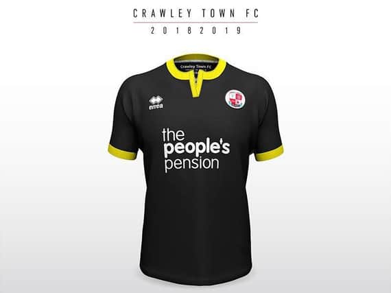 Crawley Town's new away kit