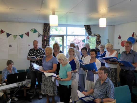 Seaside Singers at the surgery in Shoreham