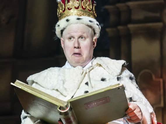 Forced to withdraw: Matt Lucas. Photo by Johan Persson