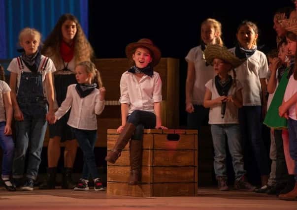 Pauline Quirke Academy students in Trouble's A Brewin'