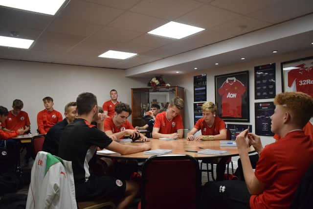 Crawley Town is recruiting 16-18 year olds for its exciting Traineeship and Coaching Scholarship.
