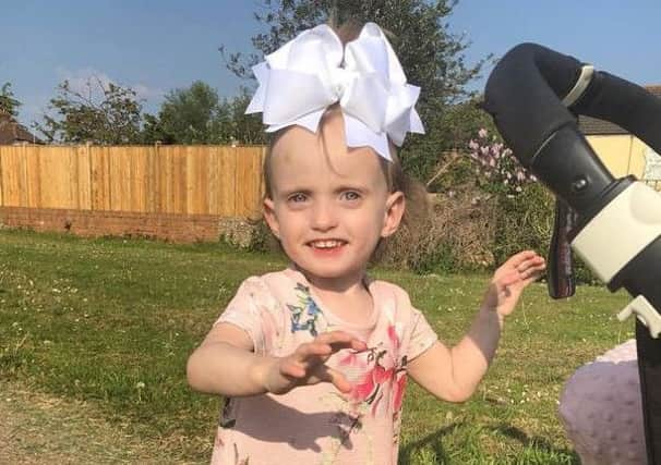 Lola-Grace is one of the youngest people in the UK to be diagnosed with Vascular Ehlers-Danlos syndrome
