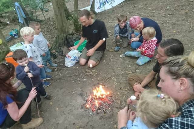 The six week Go Wild! toddler course is in danger of finishing for good due to a lack of funding. Picture: Tamsin Pankhurst
