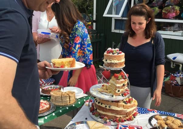 The cake stall is sure to wow visitors