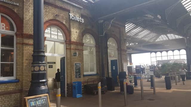 The toilets at Brighton Station