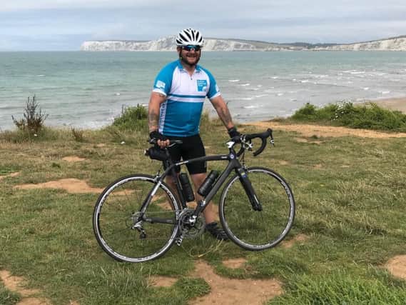 Kenny Smith hopes to raise 50,000 from the 2,655 mile long challenge for the Multiple Sclerosis Trust. Picture contributed
