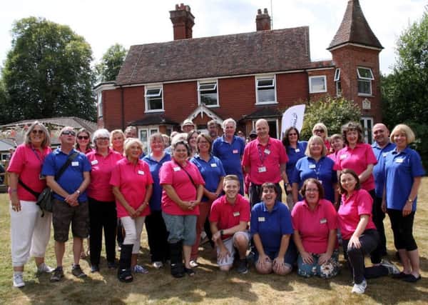 Clients, their loved ones, volunteers and staff were treated to a picnic by the charity. Picture: Ron Hill