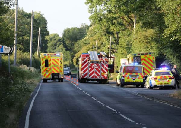 Emergency services at the scene. 

Picture: Paul James