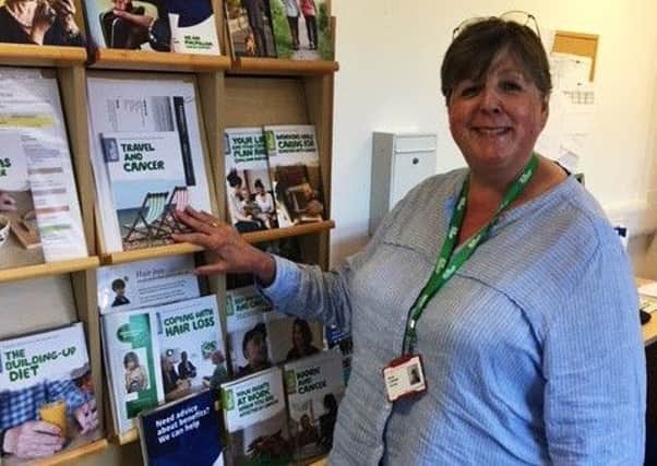 The Macmillan Information and Support Service is a new addition at Worthing Hospital