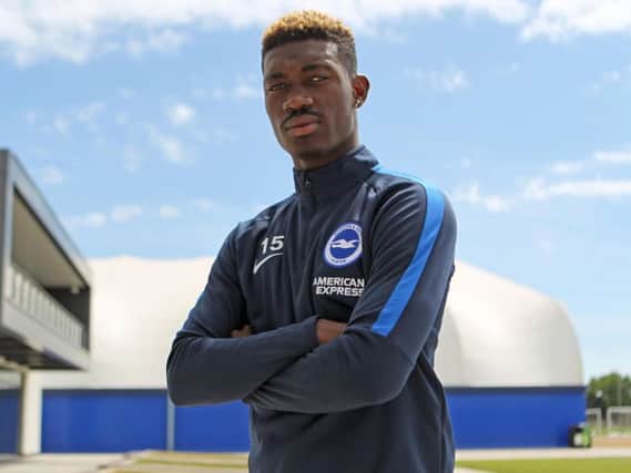 Yves Bissouma. Picture by BHAFC/Kieran Cleeves