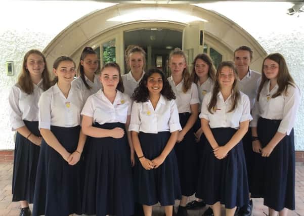Eleven prefects from Davison School for Girls are aiming to raise Â£1,000 for Chestnut Tree House