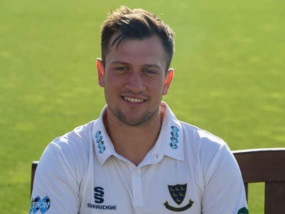 Harry Finch led the Sussex second-innings charge
