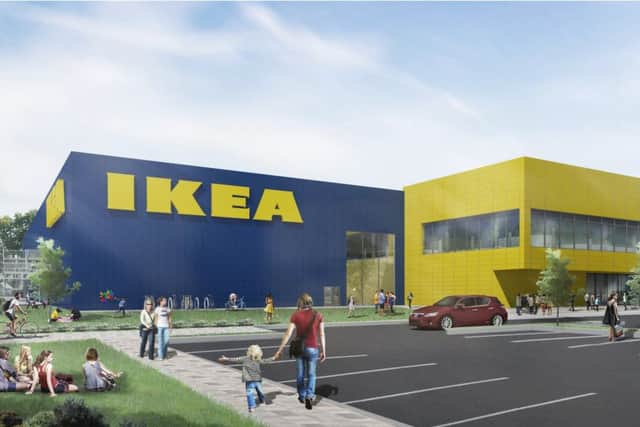 The proposed IKEA in Lancing