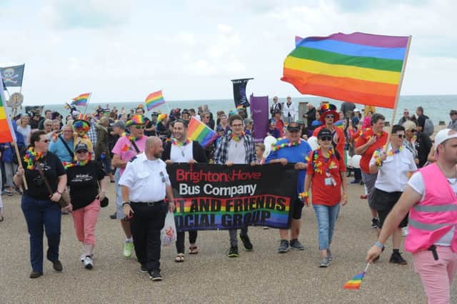 Eastbourne PRIDE last year. Photo by Jon Rigby