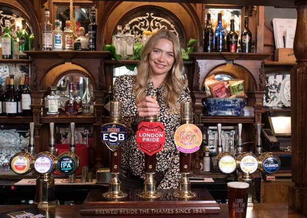 Model and publican Jodie Kidd is spearheading a new Long Live the Local campaign SUS-180719-131115001