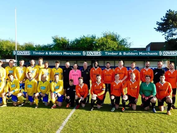 East Dean got together for an end-of-season match at Nyewood Lane