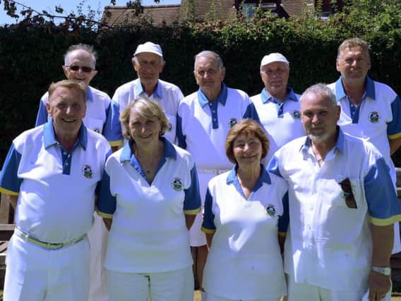 Pagham bowlers line up before their recent game at Petworth / Picture by Kate Shemilt