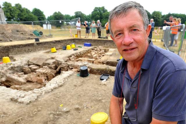 James Kenny is the only archaeologist in the district council.