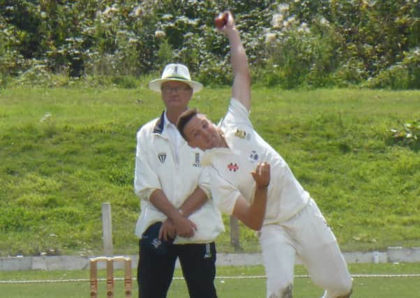 Elliot Hooper took eight wickets for Hastings Priory Cricket Club against Brighton & Hove.