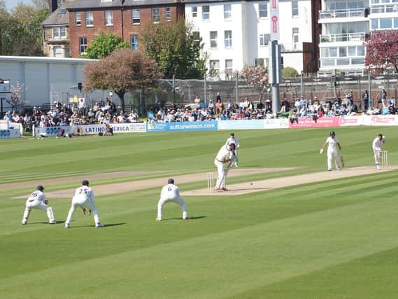 Sussex are hosting Glamorgan at Hove