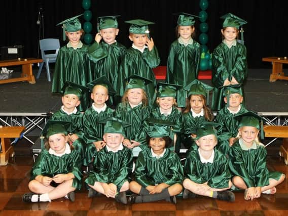 Nursery graduation ceremony at White Meadows Primary School. Photo by Derek Martin Photography.