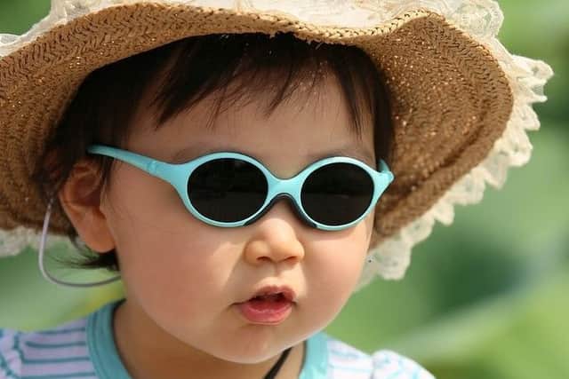 Children's eyes are more sensitive to UV rays