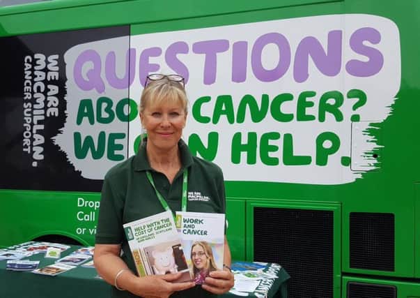 The Macmillan Cancer Support mobile service is coming to Worthing and Littlehampton