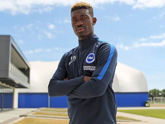 Yves Bissouma. Picture by Kieran Cleeves/BHAFC