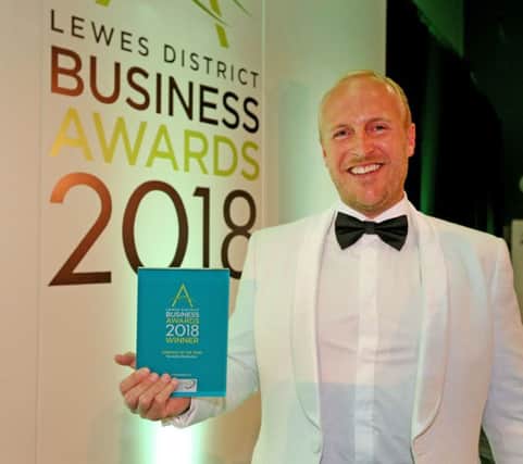 Company of the Year - Andrew Tucknott of Tomsetts Distribution