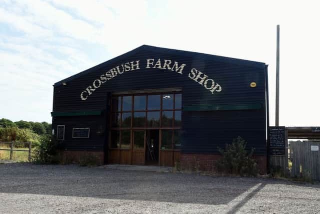 The old Crossbush Farm Shop which will become home to The Brewhouse Project