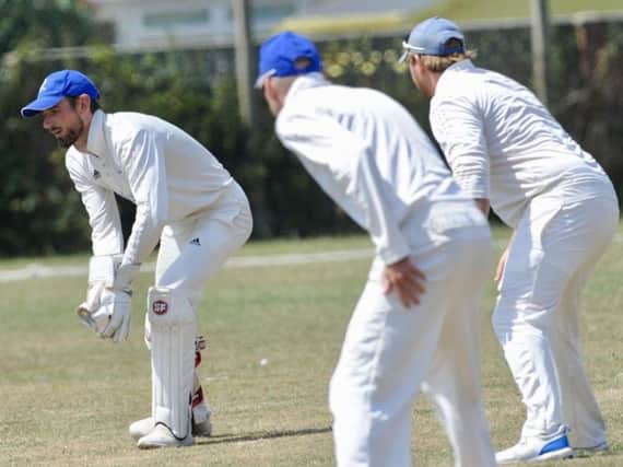 Danny Pittham struck his first century of the season in Goring's draw with rivals Worthing. Picture by Stephen Goodger