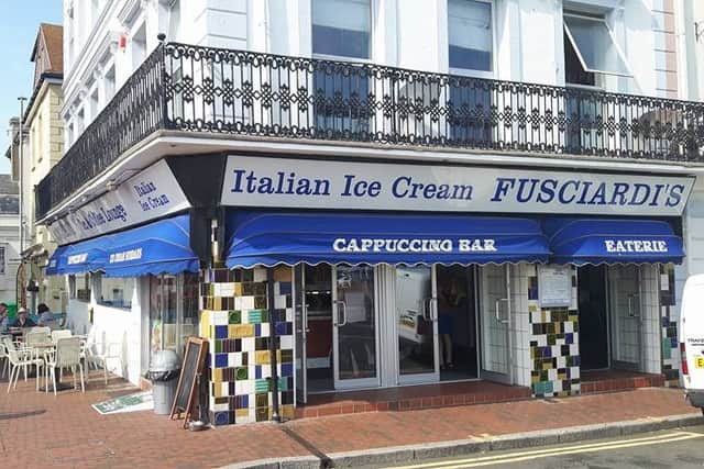 Fusciardi ice cream parlour