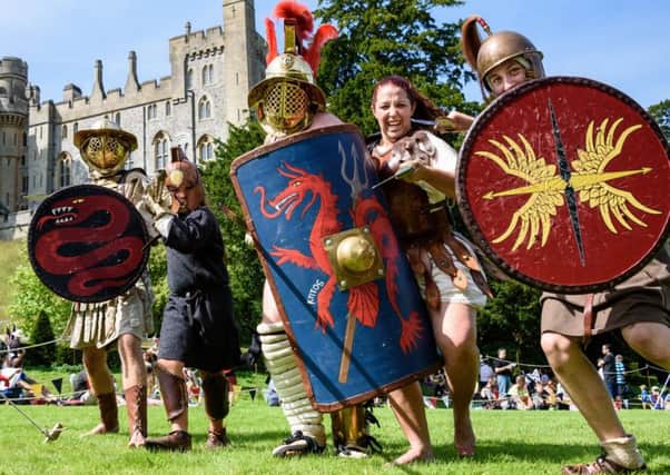 Arundel Castle is to host the 12,000 Years of Combat event. Picture: Julia Claxton