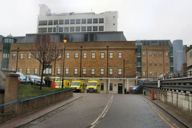 Royal Sussex County Hospital A&E image by Paul Gillett, licensed by Creative Commons