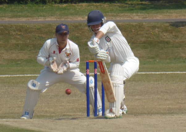 Shawn Johnson batting for Bexhill against Mayfield earlier this month. Picture by Simon Newstead