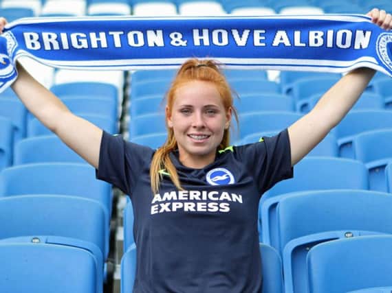 Sophie Harris. Picture by Tim Dudding/BHAFC