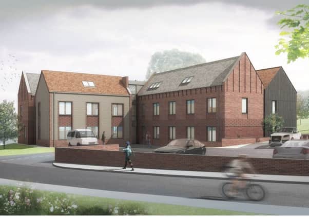 Artist's impressions of the new Glebe Surgery proposed for Storrington SUS-170302-101217001