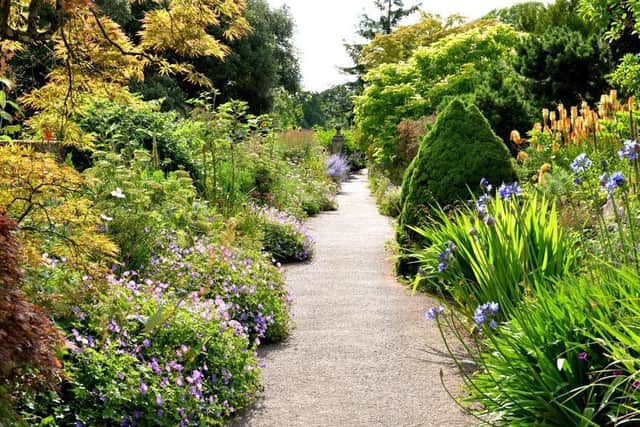 The Paradise Walk at Borde Hill Garden near Haywards Heath SUS-180108-150731001