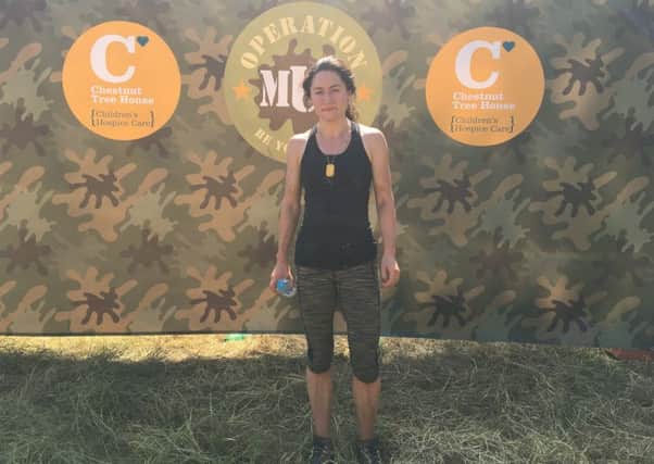 Emma Covey was the first female home in the Operation: MUD challenge