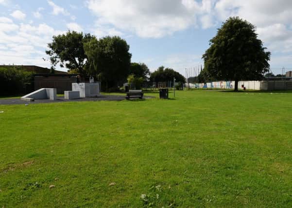 Monks Recreation Ground in Lancing