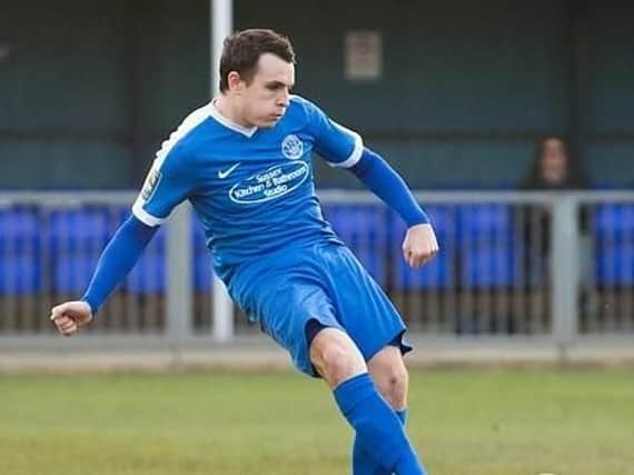 Defender Alex Gathern has returned to Steyning for the upcoming season. Picture by David Jeffery